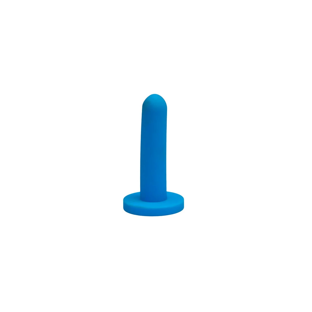 Four graduated vaginal dilators in medium sizes 3 to 6 made from body-safe medical grade silicone for gentle vaginal dilator therapy and pelvic floor muscle relaxation.