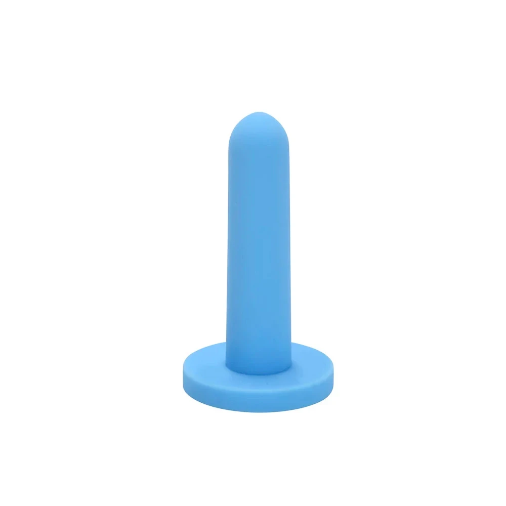 Silicone vaginal dilator size comparison from small to large