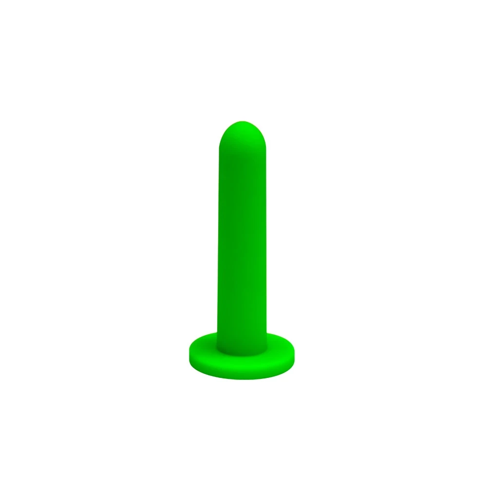 Medical grade silicone vaginal dilators in large sizes 5 to 8 for gradual vaginal dilation, pelvic floor relaxation, and painful intercourse support.