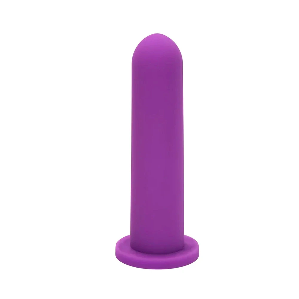 Smooth medical silicone vaginal dilators for home use