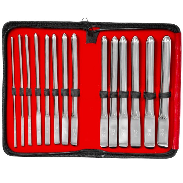 Flat Ended Urethral Sounds Kit